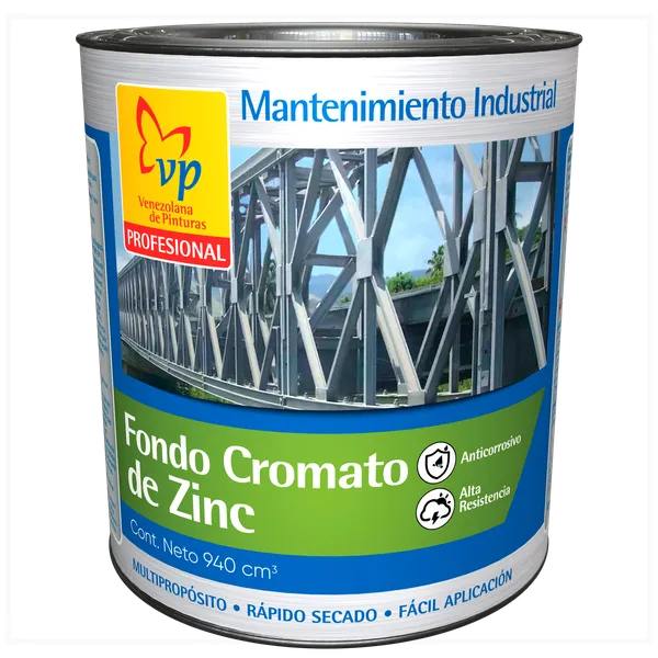 Fondo Cromato de Zinc VP 1/4 Galón Verde